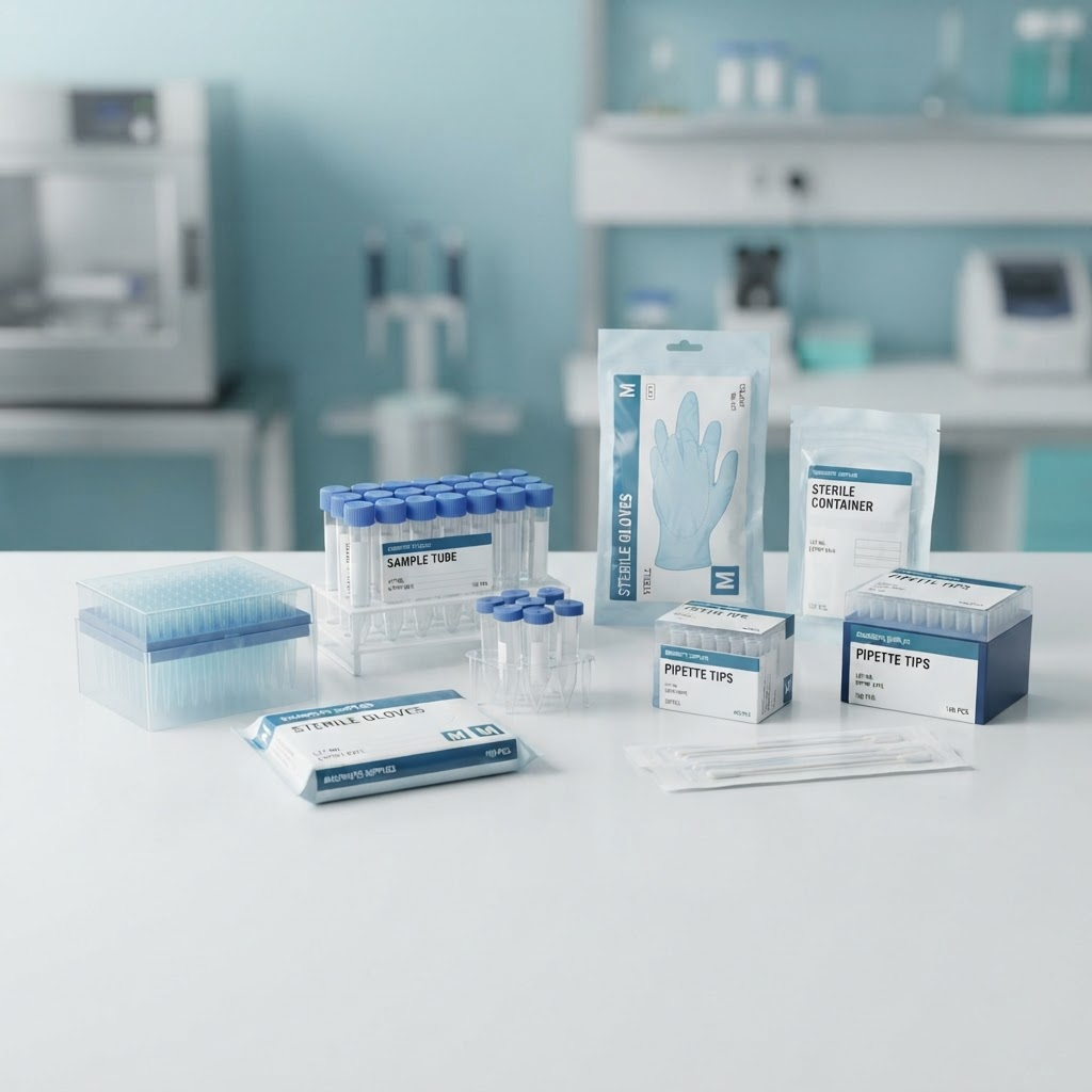 Mindray diagnostic supplies arranged for clinical use